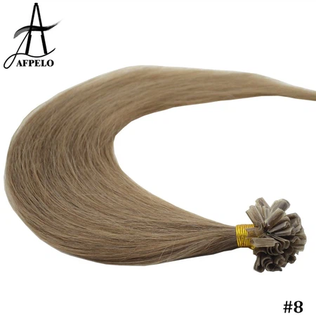 Curly U Tip Hair Extensions