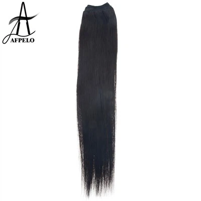 Extensiones de cabello de trama recta